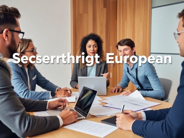 O întâlnire de afaceri pentru finanțare proiecte europene